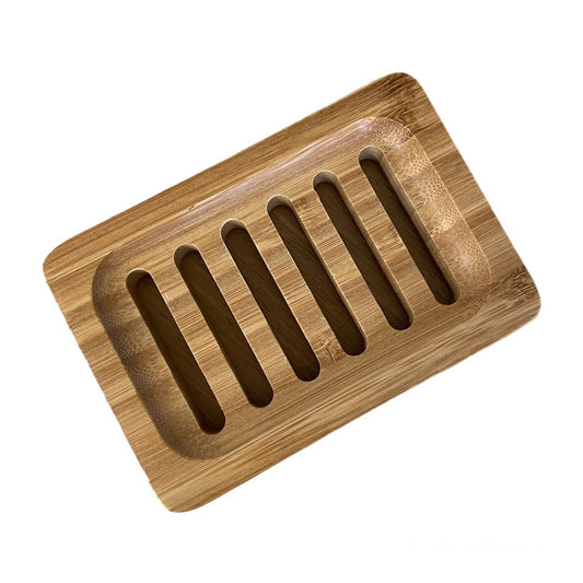 + Soap Dish - Bamboo Rectangle