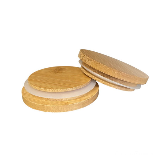 + Bamboo Jar Lid Wide Mouth