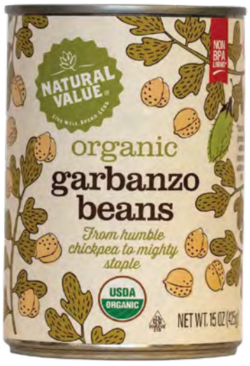+ Garbanzo Beans ORGANIC, BPA free Can