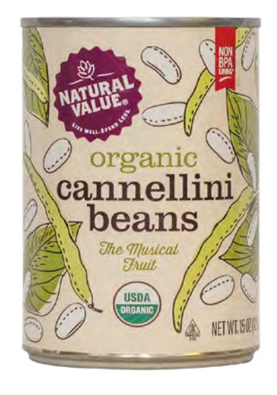 +  Cannellini Beans ORGANIC, BPA free Can