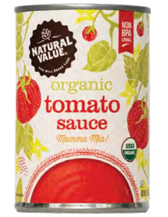 + Tomato Sauce ORGANIC, BPA free Can