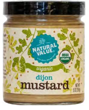 + Dijon Mustard, Natural Value ORGANIC